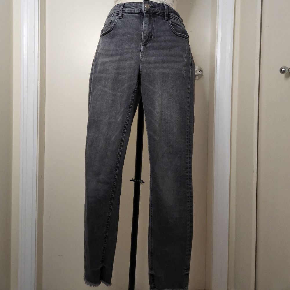 Black Grunge Skinny Jeans
